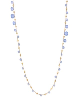 Marco Bicego 18K Yellow Gold Paradise Chalcedony Necklace, 36