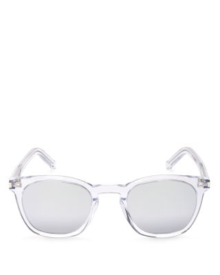 Saint Laurent Mirrored Wayfarer Sunglasses, 48mm