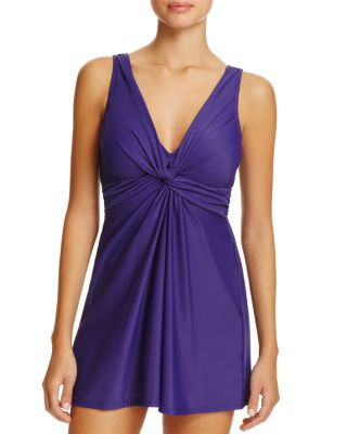 Miraclesuit Must Have Marais Twist Swim Dress