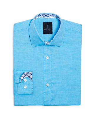 TailorByrd Boys' Twill Button Down Shirt - Sizes 8-18