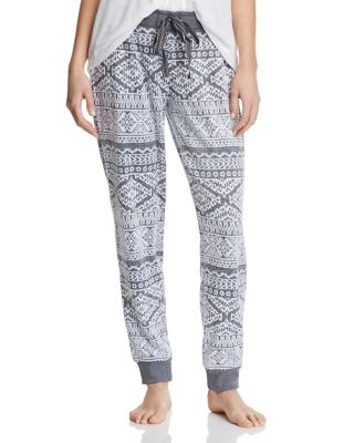 PJ Salvage Tribal Print Jogger Pants