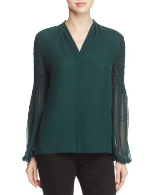 Elie Tahari Georgia Silk Blouse