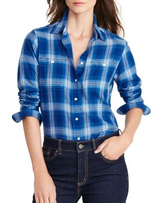 Lauren Ralph Lauren Plaid Button Down Shirt