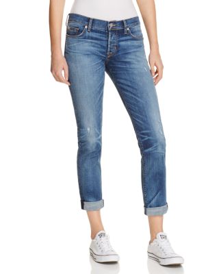 Hudson Slim Boyfriend Jeans in Medium Blue