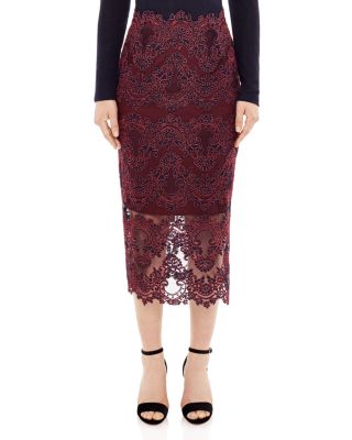 Sandro Patsy Lace Skirt