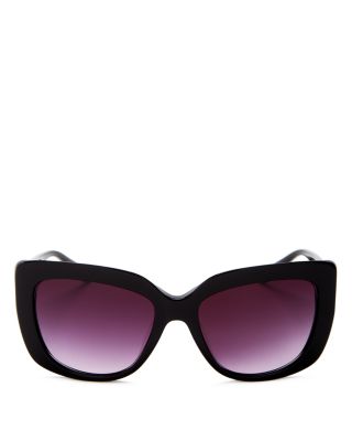 Moschino Rectangle Sunglasses, 55mm