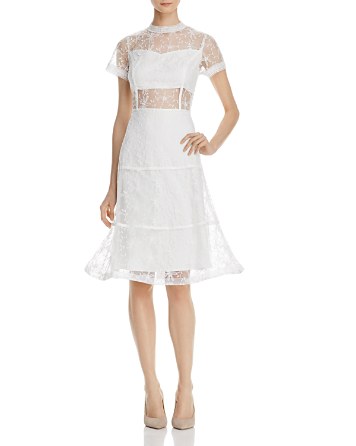 Embroidered Lace Dress