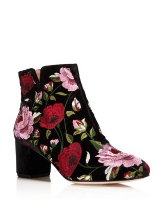 kate spade floral boots