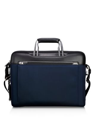 Tumi Arrive Hamilton Briefcase - Blue In Navy