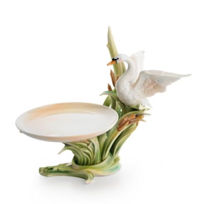 Franz Collection Swan Lake Candy Dish