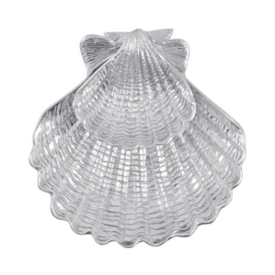 Mariposa Scallop Shell 2-Piece Chip & Dip