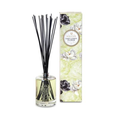 Voluspa Sake Lemon Flower 6-Ounce Fragrant Oil Embossed Diffuser