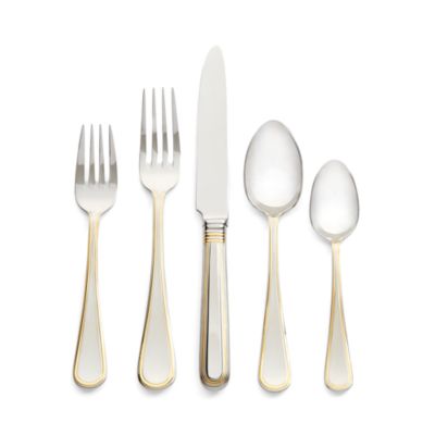 Ricci Argentieri Ascot Goldplate Flatware