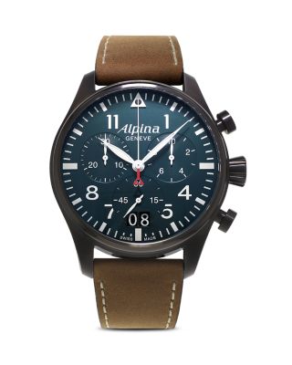 Alpina Alpina Startimer Pilot Quartz Chronograph Watch, 44mm