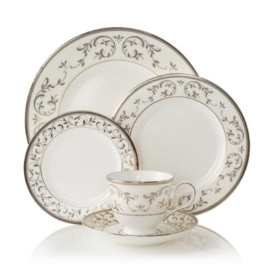 Lenox Lenox Opal Innocence Silver Dinnerware