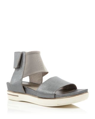 Eileen Fisher Platform Sandals - Spree Silver | Bloomingdale&#39;s