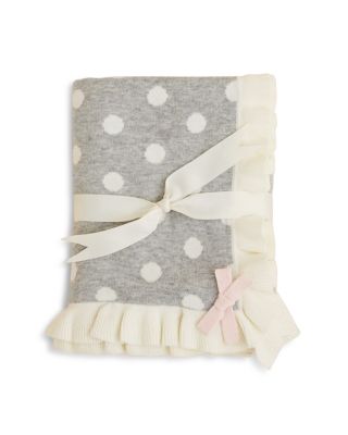 Elegant Baby Girls' Polka Dot Blanket