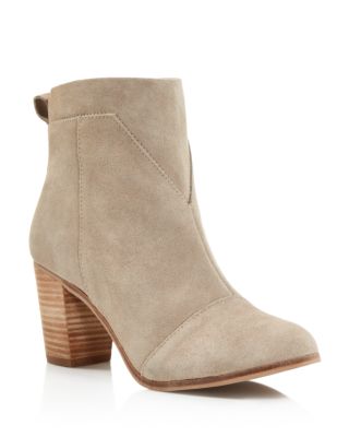 TOMS Lunata Suede Booties