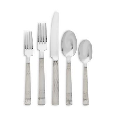 Ricci Argentieri Pioggia Flatware, Set of 45