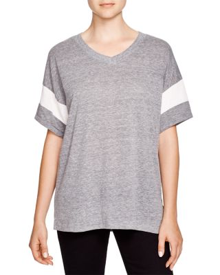 ALTERNATIVE Eco Grey Football Tee