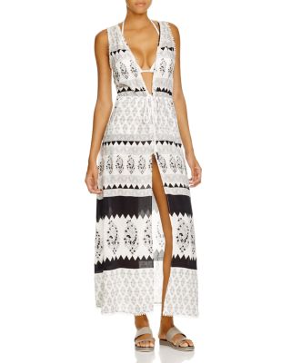 Echo Garden Maxi Dress Swim Cover Up