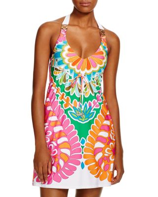 Trina Turk Tamarindo Mini Dress Swim Cover Up