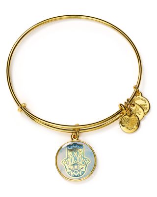 Alex and Ani Art Infusion Hand of Fatima Expandable Wire Bangle