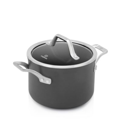 Calphalon Signature Nonstick Cookware 4-Quart Soup Pot with Cover