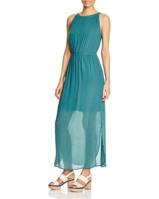 NIC and ZOE Emerald Burst Draped Dress