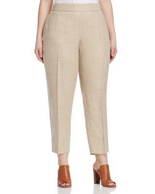 Eileen Fisher Plus Tapered Ankle Pants