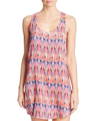 PJ Salvage Challe Ikat Print Chemise