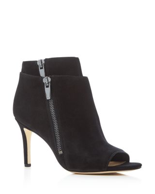 Via Spiga Vanetta High Heel Open Toe Booties