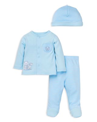 Little Me Infant Boys' Gentle Friends 3-Piece Knit Set - Sizes Newborn-9 Months