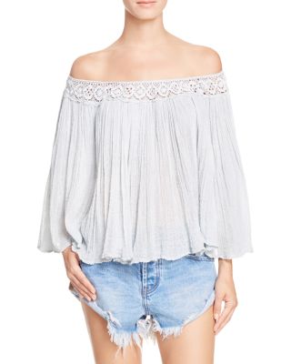 Jen's Pirate Booty Corinth Off-The-Shoulder Top