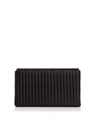 Sondra Roberts Pleated Frame Clutch