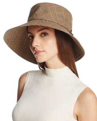 Eric Javits Houndstooth Floppy Rain Hat