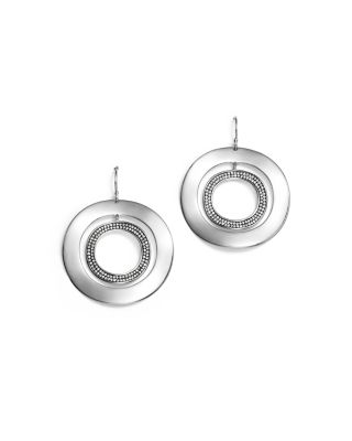 IPPOLITA Sterling Silver Glamazon® Stardust Open Disc Pavé Diamond Drop Earrings - 100% Bloomingdale's Exclusive