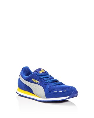 PUMA Boys' Cabana Racer Mesh Junior Lace Up Sneakers - Big Kid