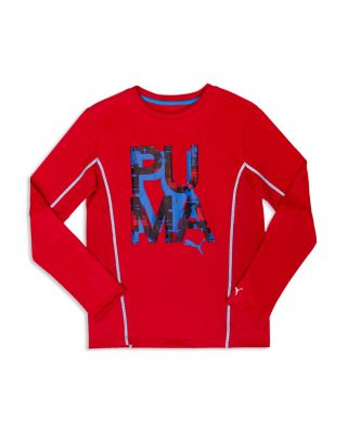 PUMA Boys' P-U-M-A Graphic Top - Sizes 4-7