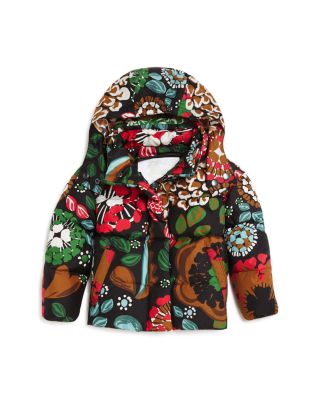 Burberry Infant Girls' Floral Print Down Puffer Jacket - Sizes 6-36 Months