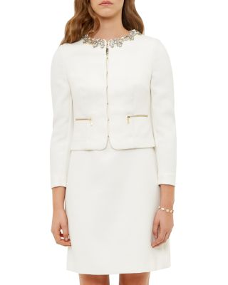 Ted Baker Hamli Embellished Cropped Jacket