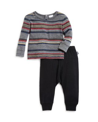 Splendid Infant Boys' Striped Thermal Shirt & Joggers Set - Sizes 0-24 Months