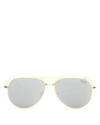 Illesteva Linate Oversized Mirrored Sunglasses, 61mm