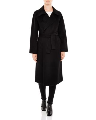 Sandro Carmen Belted Coat