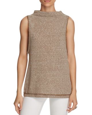 Free People Madrid Mock Neck Top