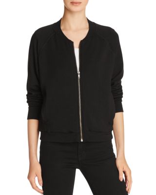 Velvet by Graham & Spencer Zip Fleece Bomber Jacket