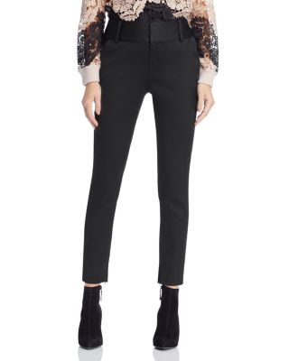 Alice and Olivia Stacey Clean Ankle Pants