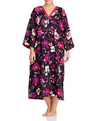 Oscar de la Renta Pink Label Plus Zip Caftan