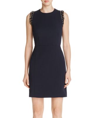 MICHAEL Michael Kors Chain-Accent A-Line Dress