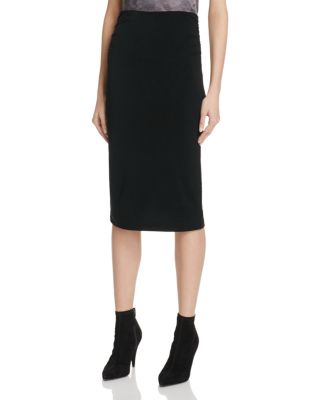 Alice and Olivia Ciera Ruched Pencil Skirt